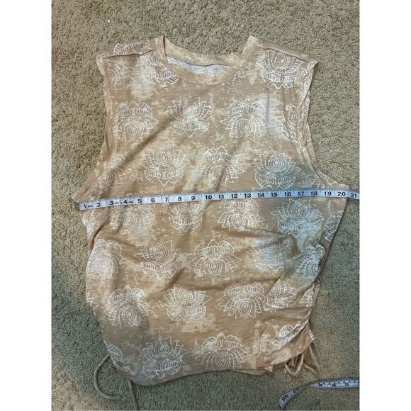 Anthropologie Pilcro Lotus Tank top ruched size XL BIN P - Picture 5 of 8